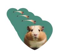 4 Pcs Car Air Fresheners Hanging Fragrance Scented Cards for SUV Cute and weird hamster Car Aromatherapy Tablets Auto Interior Mirror Pendant for Bedroom Wardrobe Shoe Cabinet