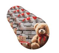 4 Pcs Car Air Fresheners Hanging Fragrance Scented Cards for SUV Cute Bear Valentine Gift Car Aromatherapy Tablets Auto Interior Mirror Pendant for Bedroom Wardrobe Shoe Cabinet
