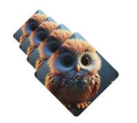 4 Pcs Car Air Fresheners Hanging Fragrance Scented Cards for SUV Cute owl Car Aromatherapy Tablets Auto Interior Mirror Pendant for Bedroom Wardrobe Shoe Cabinet
