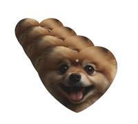 4 Pcs Car Air Fresheners Hanging Fragrance Scented Cards for SUV Cute Pomeranian Car Aromatherapy Tablets Auto Interior Mirror Pendant for Bedroom Wardrobe Shoe Cabinet