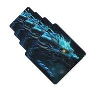 4 Pcs Car Air Fresheners Hanging Fragrance Scented Cards for SUV Cyan dragon Car Aromatherapy Tablets Auto Interior Mirror Pendant for Bedroom Wardrobe Shoe Cabinet