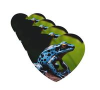 4 Pcs Car Air Fresheners Hanging Fragrance Scented Cards for SUV Dart Frog Blue Car Aromatherapy Tablets Auto Interior Mirror Pendant for Bedroom Wardrobe Shoe Cabinet
