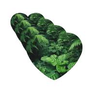 4 Pcs Car Air Fresheners Hanging Fragrance Scented Cards for SUV Densely Growing Green Plants Car Aromatherapy Tablets Auto Interior Mirror Pendant for Bedroom Wardrobe Shoe Cabinet
