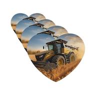 4 Pcs Car Air Fresheners Hanging Fragrance Scented Cards for SUV Farm Tractor Harvest Car Aromatherapy Tablets Auto Interior Mirror Pendant for Bedroom Wardrobe Shoe Cabinet