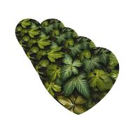 4 Pcs Car Air Fresheners Hanging Fragrance Scented Cards for SUV Green leaves and plants Car Aromatherapy Tablets Auto Interior Mirror Pendant for Bedroom Wardrobe Shoe Cabinet
