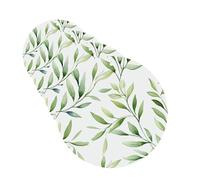 4 Pcs Car Air Fresheners Hanging Fragrance Scented Cards for SUV Green Leaves Car Aromatherapy Tablets Auto Interior Mirror Pendant for Bedroom Wardrobe Shoe Cabinet
