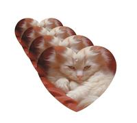 4 Pcs Car Air Fresheners Hanging Fragrance Scented Cards for SUV Hazy Cat Car Aromatherapy Tablets Auto Interior Mirror Pendant for Bedroom Wardrobe Shoe Cabinet