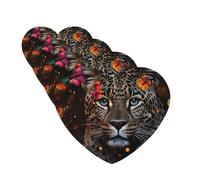 4 Pcs Car Air Fresheners Hanging Fragrance Scented Cards for SUV Leopard and Butterfly Car Aromatherapy Tablets Auto Interior Mirror Pendant for Bedroom Wardrobe Shoe Cabinet