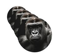 4 Pcs Car Air Fresheners Hanging Fragrance Scented Cards for SUV Male Gorilla Car Aromatherapy Tablets Auto Interior Mirror Pendant for Bedroom Wardrobe Shoe Cabinet