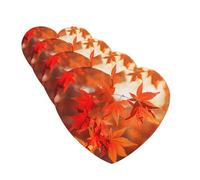 4 Pcs Car Air Fresheners Hanging Fragrance Scented Cards for SUV Maple Leaves in the Sun Car Aromatherapy Tablets Auto Interior Mirror Pendant for Bedroom Wardrobe Shoe Cabinet