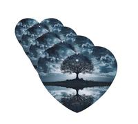 4 Pcs Car Air Fresheners Hanging Fragrance Scented Cards for SUV Reflection Car Aromatherapy Tablets Auto Interior Mirror Pendant for Bedroom Wardrobe Shoe Cabinet