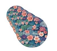 4 Pcs Car Air Fresheners Hanging Fragrance Scented Cards for SUV Scales and flowers pattern Car Aromatherapy Tablets Auto Interior Mirror Pendant for Bedroom Wardrobe Shoe Cabinet