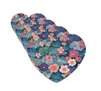 4 Pcs Car Air Fresheners Hanging Fragrance Scented Cards for SUV Scales and flowers pattern Car Aromatherapy Tablets Auto Interior Mirror Pendant for Bedroom Wardrobe Shoe Cabinet