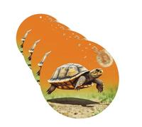 4 Pcs Car Air Fresheners Hanging Fragrance Scented Cards for SUV Tortoise Turtle Jumping Car Aromatherapy Tablets Auto Interior Mirror Pendant for Bedroom Wardrobe Shoe Cabinet