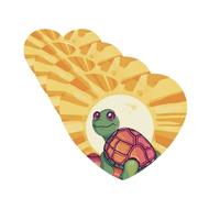 4 Pcs Car Air Fresheners Hanging Fragrance Scented Cards for SUV Turtle in the sun Car Aromatherapy Tablets Auto Interior Mirror Pendant for Bedroom Wardrobe Shoe Cabinet