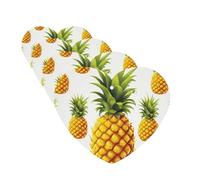 4 Pcs Car Air Fresheners Hanging Fragrance Scented Cards for SUV Yellow pineapple Car Aromatherapy Tablets Auto Interior Mirror Pendant for Bedroom Wardrobe Shoe Cabinet