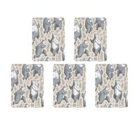 4 Pcs Car Air Fresheners Hanging Scented Cards for Cars Bear Dancing in The Forest Car Air Fresheners Cars Interior Decoration Fragrance Scented Cards for Rearview Mirror Auto Accessories
