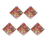 4 Pcs Car Air Fresheners Hanging Scented Cards for Cars Origami Paper Cranes Car Air Fresheners Cars Interior Decoration Fragrance Scented Cards for Rearview Mirror Auto Accessories