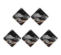 4 Pcs Car Air Fresheners Hanging Scented Cards for Cars Two Cups of Coffee Car Air Fresheners Cars Interior Decoration Fragrance Scented Cards forRearview Mirror Auto Accessories