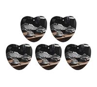 4 Pcs Car Air Fresheners Hanging Scented Cards for Cars Two Cups of Coffee Car Air Fresheners Cars Interior Decoration Fragrance Scented Cards forRearview Mirror Auto Accessories