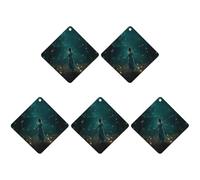 4 Pcs Car Air Fresheners Hanging Scented Cards for Cars Woman Dancing in Forest Car Air Fresheners Cars Interior Decoration Fragrance Scented Cards forRearview Mirror Auto Accessories