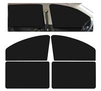4 Pcs Car Curtains, Sunshade For Car Window Baby, For Windows, Magnetic Curtain Fits Most Vehicles, Black