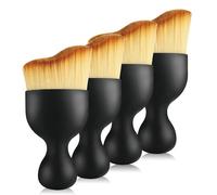 4 PCS Car Detailing Brushes, Detailing Brushes Car Interior Dust Sweeping Soft Brush, Car Brush Interior Car Interior Brush, Scratch Free Car Brush for Automotive Air Conditioner Vents, Computer