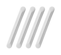 4 PCS Car Door Edge Protector Guards Strips, For Opel Grandland X 2017-2024 (Upper Deck) Scratche Ding Protectors, Elastic airbag protection, Thickened protection,B White