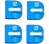 4 Pcs Car Door Lock Cover Protector for Volvo V40 Cross Country 2013-2016, Shock Absorption Automotive Door Lock Protectors Car Accessories,A