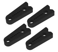 4 Pcs Car Door Lock Damper for BYD Dolphin 2023-2027, Buffer Limiter Stopper Cover Protection Accessories Durable Shockproof Guard Anti-rust,C/Black