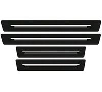4 Pcs Car Door Sill Protector for Alfa Romeo Giulia (952) Veloce AWD 2016-2022, Carbon Fiber Car Door Sill Protectors Car Sill Protectors Strips Scratch Resistant Door Sill Bumper Protective Film