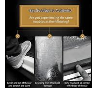 4 Pcs Car Door Sill Protector for Cupra Born 2021 2022 2023 2024, Stainless Steel Car Sill Protectors Strips Welcome Pedal Decorative Accessories