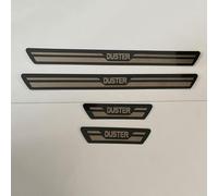 4 Pcs Car Door Sill Protector for Dacia Duster 2024 2025, Car Accessories Stainless Steel Car Sill Protectors Strips Welcome Pedal Accessories