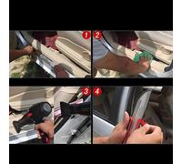 4 Pcs Car Door Sill Protector for Honda HR-V HRV 2025 2024-2015 Accessories, Stainless Steel Car Sill Protectors Strips Welcome Pedal Accessories