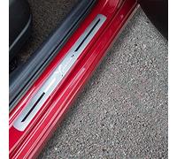 4 pcs Car Door Sill Protector for LAN-CIA Chrysler Ypsilon 2010-2022, Welcome Pedal Scuff Guard Stainless Steel Auto Styling Decoration Accessory