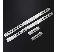 4 pcs Car Door Sill Protector for NIS-san Juke 2010-2022, Welcome Pedal Scuff Guard Stainless Steel Auto Styling Decoration Accessory