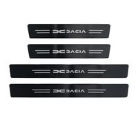 4 PCS Car Door Sill Protector Strips for Dacia Sandero III 2020-2022, Carbon Fiber Wrap Film Welcome Pedal Protector Cover Auto Decoration Accessories,E