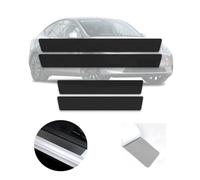 4 Pcs Car Door Sill Protector Strips for McLaren 600LT, Carbon Fiber Threshold Protective Sticker Kick Plates Car Accessories Car Parts