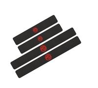 4 pcs Car Door Sill Protector Strips for MG TF 135 TF 120 TF 115 TF 160, Car Scuff Plate Door Sill Pedal Trim Car Accessories,A