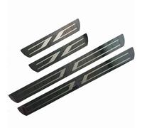 4 Pcs Car Door Sill Protector Strips For X3 X4 G01 G02 2018 2019, Entrance Sills Plate Sticker Trim Non Slip Anti Scratch Decorative Accessories, Black