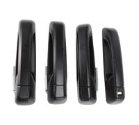4 Pcs Car Exterior Outside Door Handle Black Exterior Outside Door Handle Exterior Outside Door Handle Accessories Compatible For Ram Truck