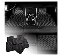 4 PCS Car Floor Mats, For BMW Serie 1 E88 Cabrio 2008-2014 Customized Leather Car Floor Mats All Weather Waterproof Non-Slip Carpet Floor Matts,A