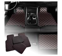 4 PCS Car Floor Mats, For Mercedes W205 / S205 2014-2025 Customized Leather Car Floor Mats All Weather Waterproof Non-Slip Carpet Floor Matts,C
