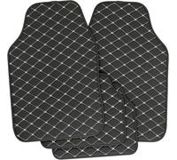 4 Pcs Car Floor Mats for Opel Combo Life E 2018-2022, Leather All Weather Non-Slip Waterproof Protection Premium Quality Easy To Clean Floor Mats,A