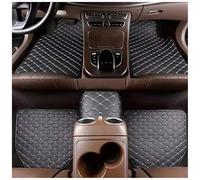 4 Pcs Car Floor Mats, for Opel Crossland X 2017-2025 Anti-Slip Leather Floor Mats All Weather Non-Slip Protection Carpet Mats Protection Accessories,A-LHD