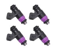 4 Pcs Car Fuel Injector Injection Nozzle Compatible for Renault Megane 1.6L 16V 31 T. KM 2013 Part Number:H132259 8200132259