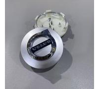 4 Pcs Car Hub Cap CoversAuto for Volvo V40 Cross Country 2012-64mm, Car Wheel Center Hub Caps Replacement Compatible CoverWaterproof DustproofRim Centre Cover,Silver