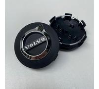 4 Pcs Car Hub Center Caps for Volvo S60 S90 XC40 XC60 64mm, Center Caps Wheel Hub Covers rim Protectors, Waterproof Wear-resistant, Wheel Hubcaps Accessories,D