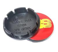 4 PCS Car Hub Centre Caps compatible with for BBS 56MM 60MM 65MM 68MM,65mm- red-gold