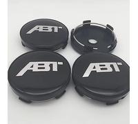 4 pcs Car Hub Centre Caps for ABT 56mm 60mm 65mm 68mm Waterproof DustProof Wheel Decoration Cover,B-60mm